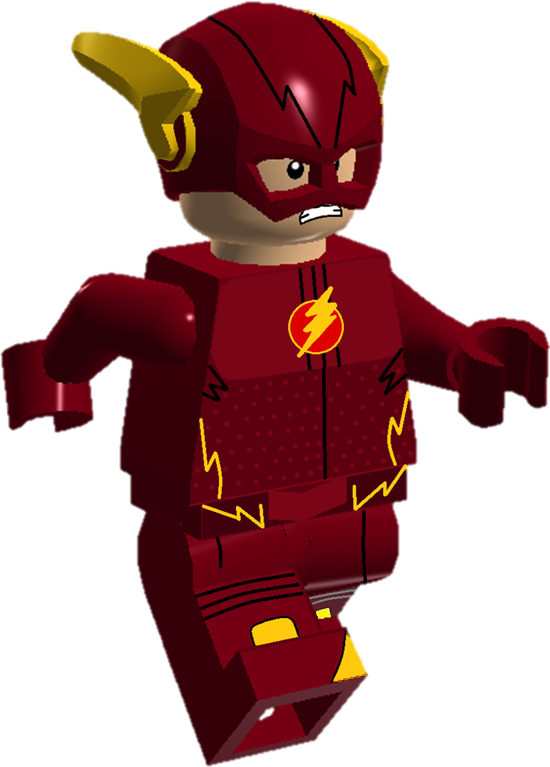 Lego Clipart Flash - Lego Flash Tv Show (834x1125)