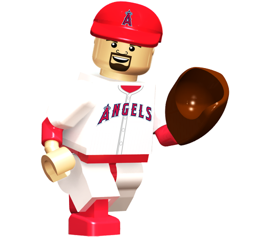 Cardinal Clipart Lego - Tampa Bay Rays Oyo Figure (500x489)