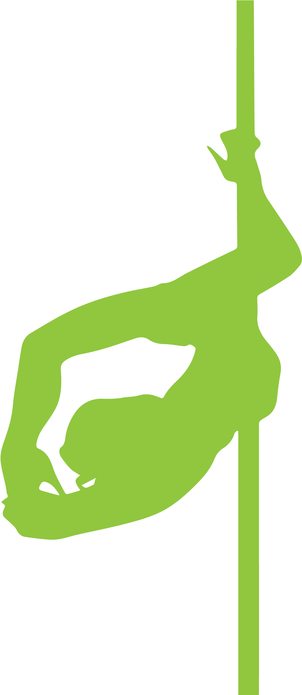 Pole Dance Femenino - Silhouette (2362x2362)