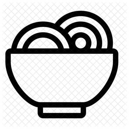 Food, Noodle, Bowl, Meal, Soup, Eat Icon - Food (512x512)