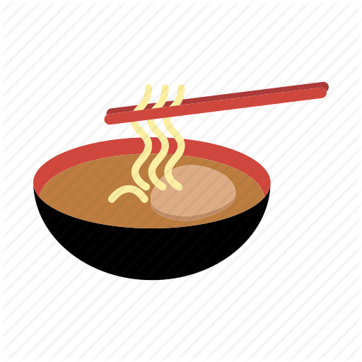Ramen Clipart Chopstick Noodle - Restaurant (512x512)