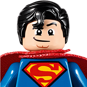 Lego Clipart Superman - Lego Superman And Krypto Team Up (336x448)