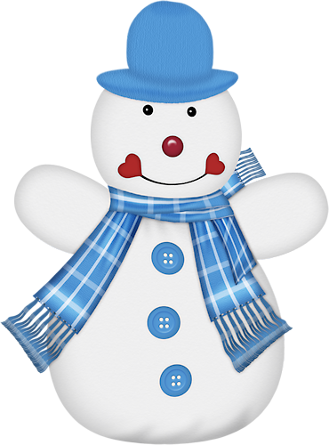 Christmas Snowman Clip Art - Noel (370x500)