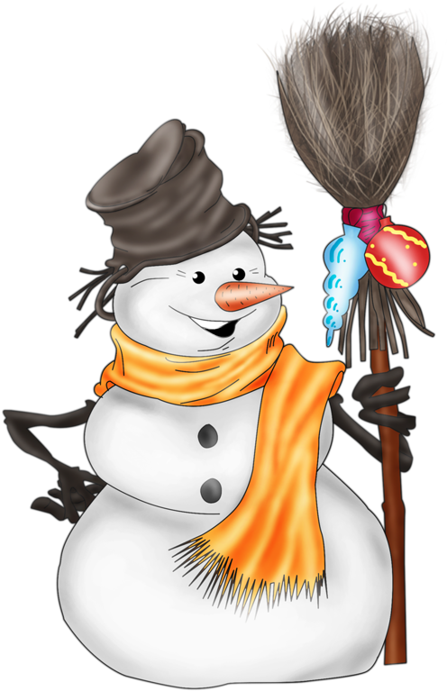 Chirstmas Clip Art Of Snowman - Christmas Day (553x800)