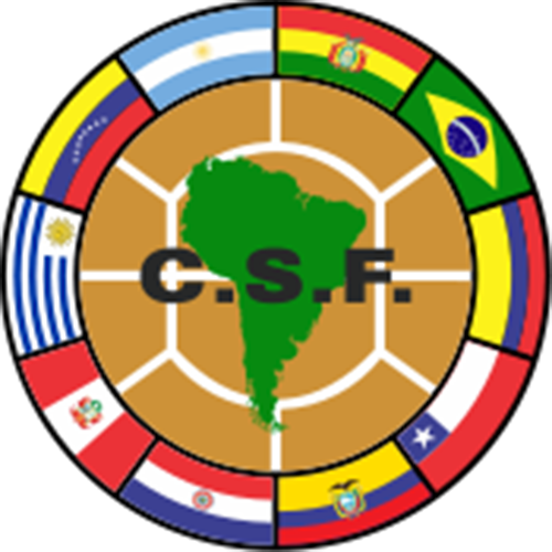 South American Football Federation Logo - Bandera De La Conmebol (500x500)