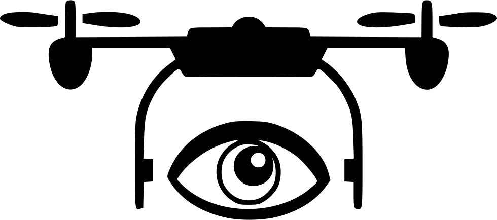 Spy Drone Svg Png Icon Free Download - Drone Clip Art Png (980x434)