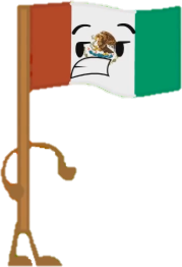 Mexico Flag - Flag Of Mexico (358x524)