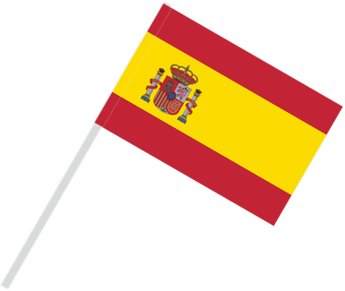 Flags Clipart Spain - Spanish Flag On Pole (394x336)
