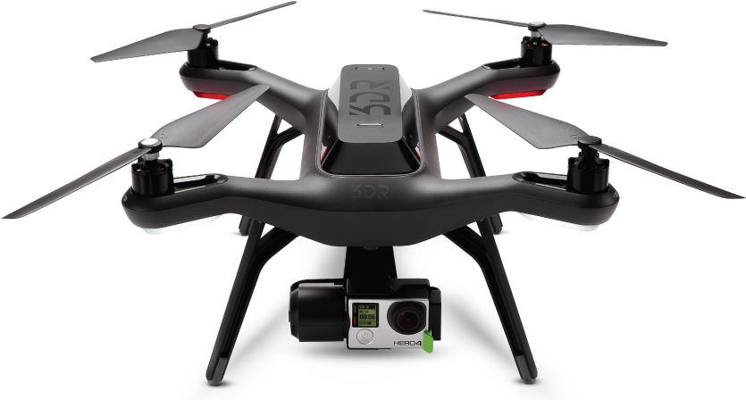 Source - 3dr - Com/solo-drone - - 3dr Solo Aerial Quadcopter (865x460)