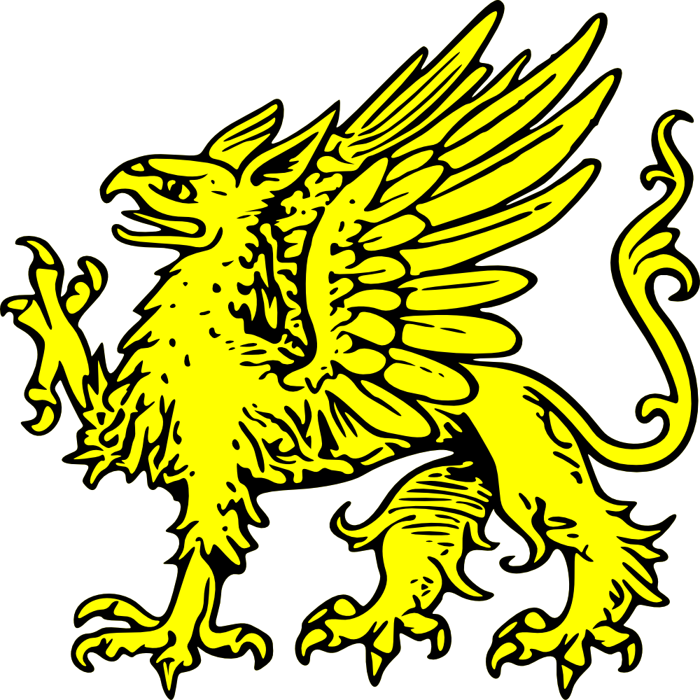Kestrel Cliparts 18, - Heraldic Griffin (2400x2400)