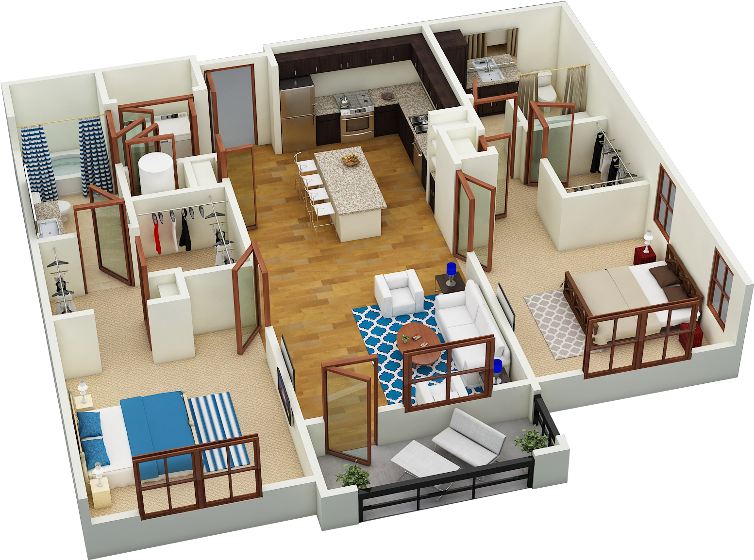 The Courtney At Universal Boulevard Two Bedroom Apartments - The Courtney At Universal Boulevard Two Bedroom Apartments (1600x1200)