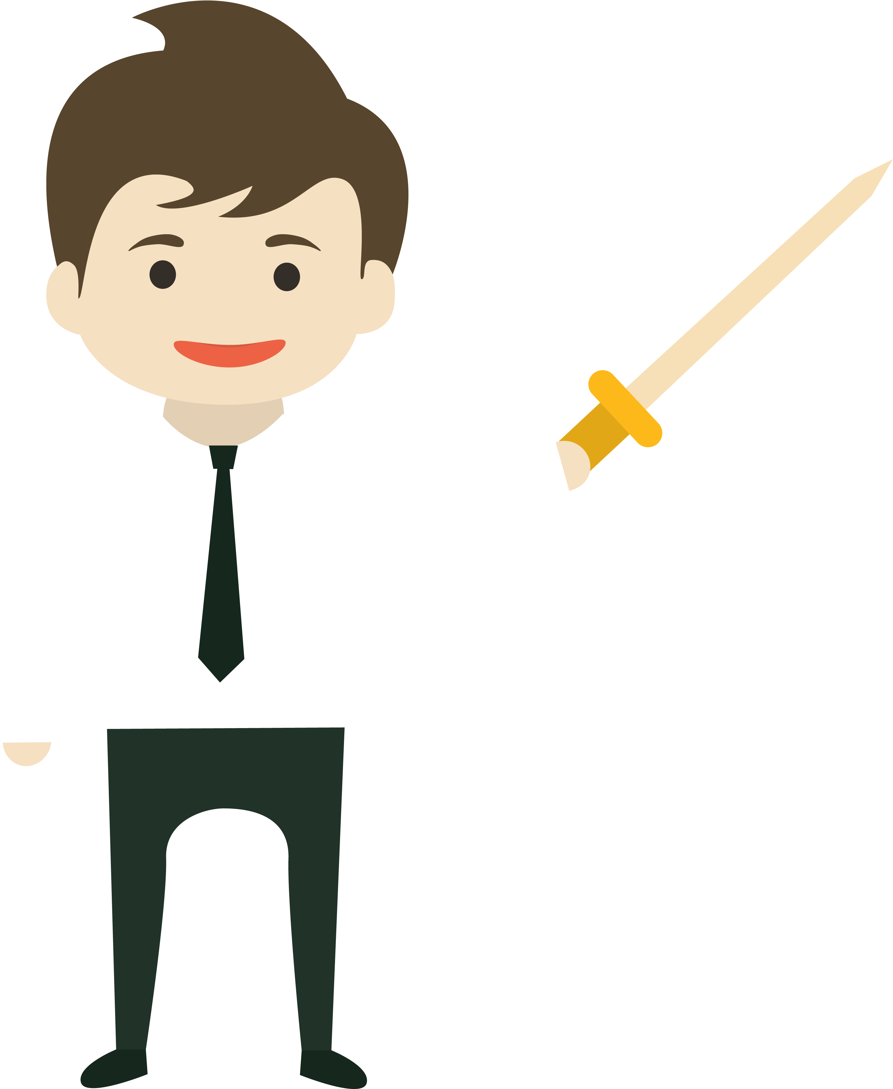 Telescope Clip Art - Manw Ith Telescope Png (4004x4254)