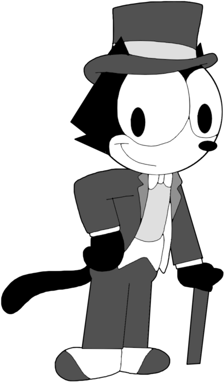 Felix As Gentleman By Marcospower1996 - Cartoon (974x820)