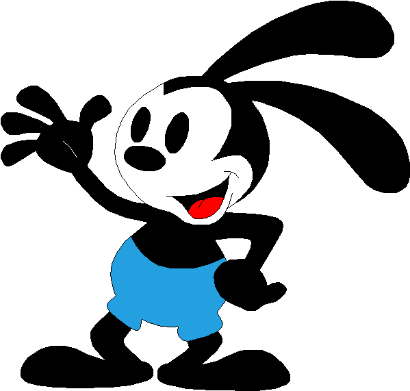 Oswald The Lucky Rabbit Png Pic - Oswald The Lucky Rabbit (608x580)