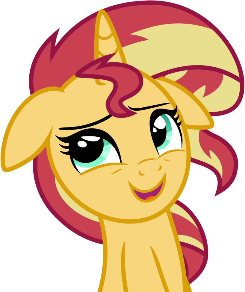 Sunset Shimmer Pony By Kysss90 - Mlp Sunset Shimmer Pony (818x976)