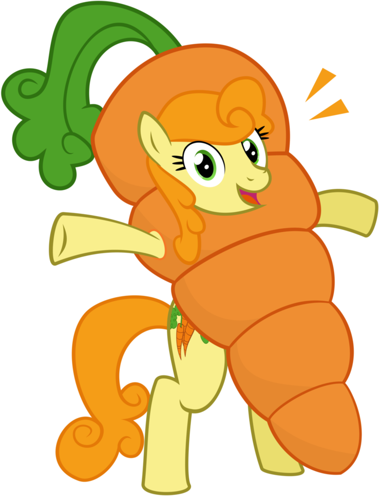 Carrots By The Smiling Pony - Clip Art (799x1001)