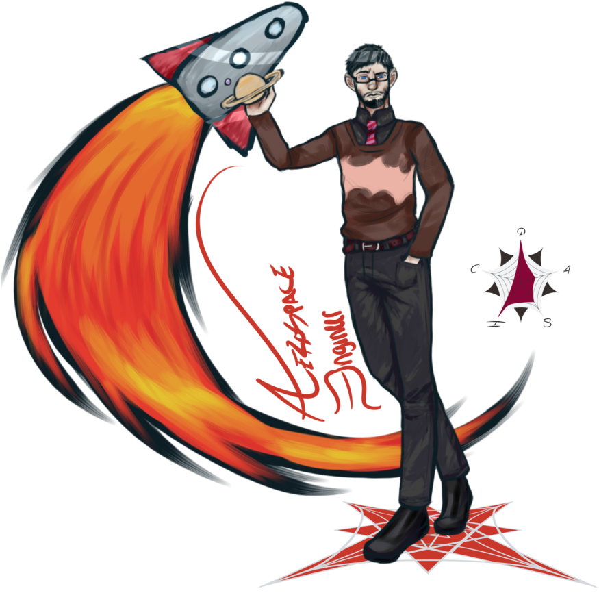 Aerospace Engineer By Mean-beanmachine - Illustration (881x907)