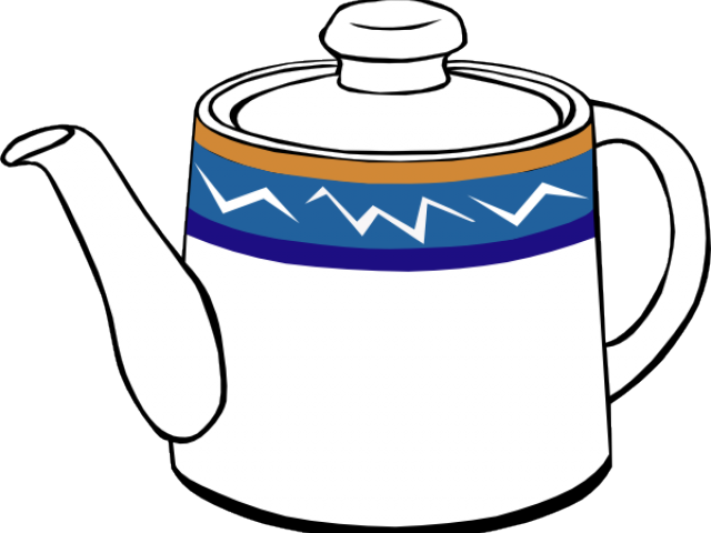 Teapot Cliparts - Tea Kettle Clipart (640x480)