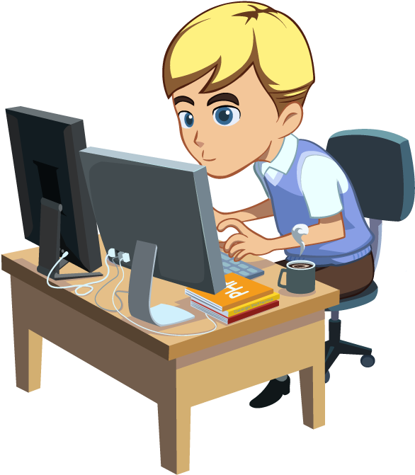Pin Software Engineer Clipart - Software Engineer Clipart Png (595x709)
