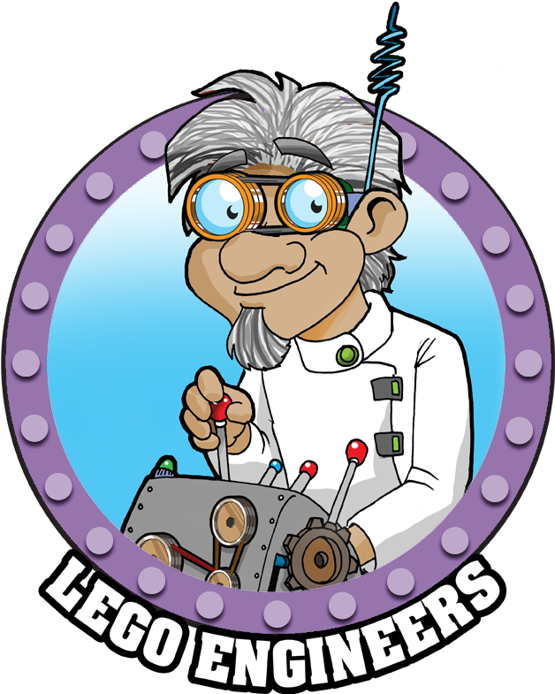Icon For The Great Adventure Lab's Lego Engineers Class - Cartoon (720x792)