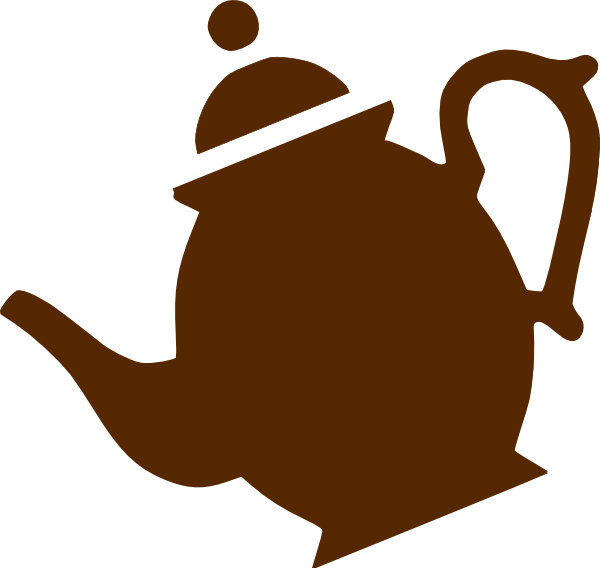 Tea Pot Pouring Clipart (600x568)