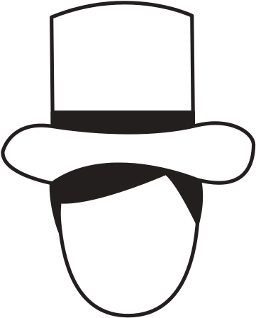 Antique Gentleman Avatar Character - Illustration (550x550)