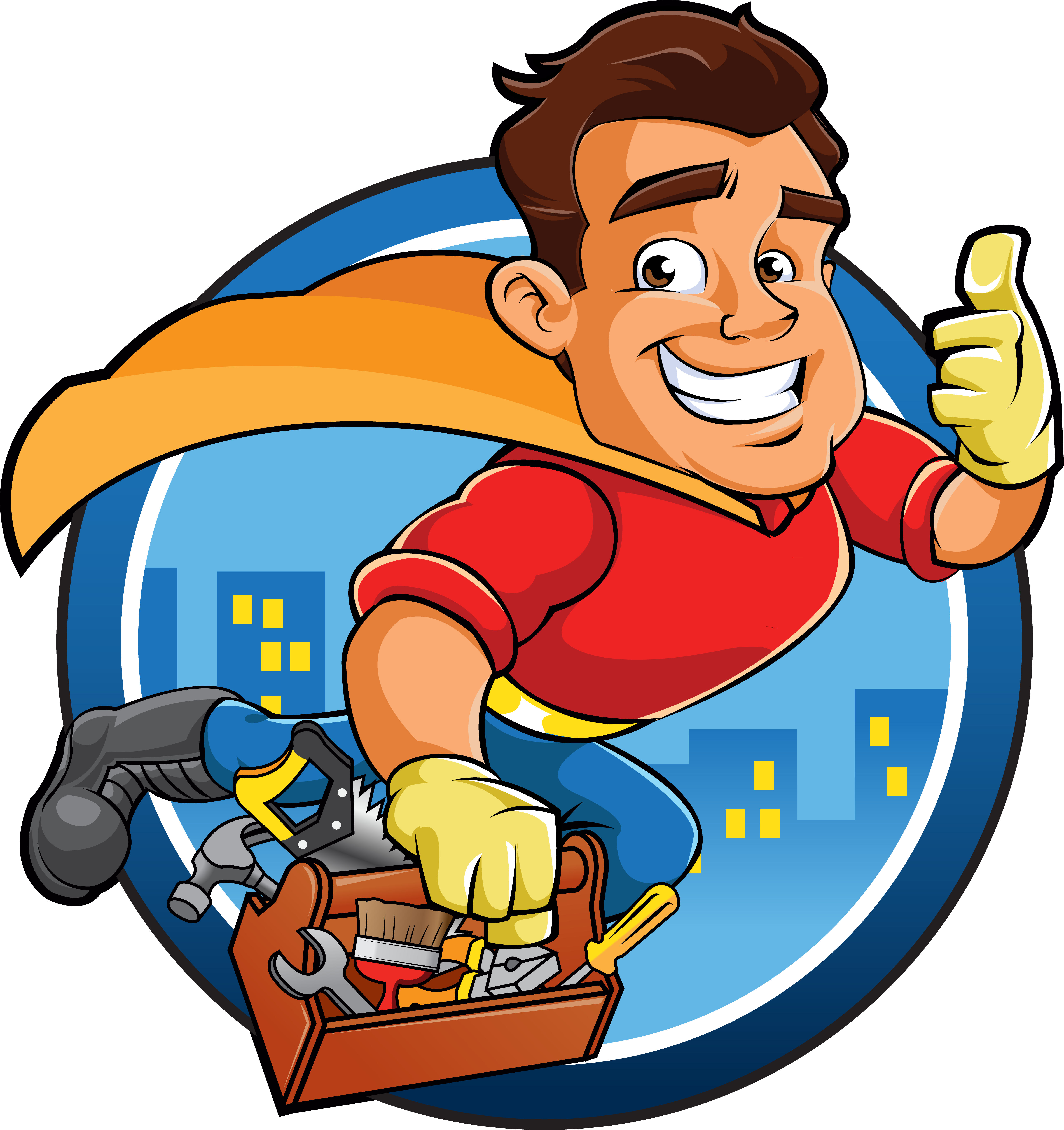 Royalty-free Superhero Handyman - Superhero Handyman (5929x6297)