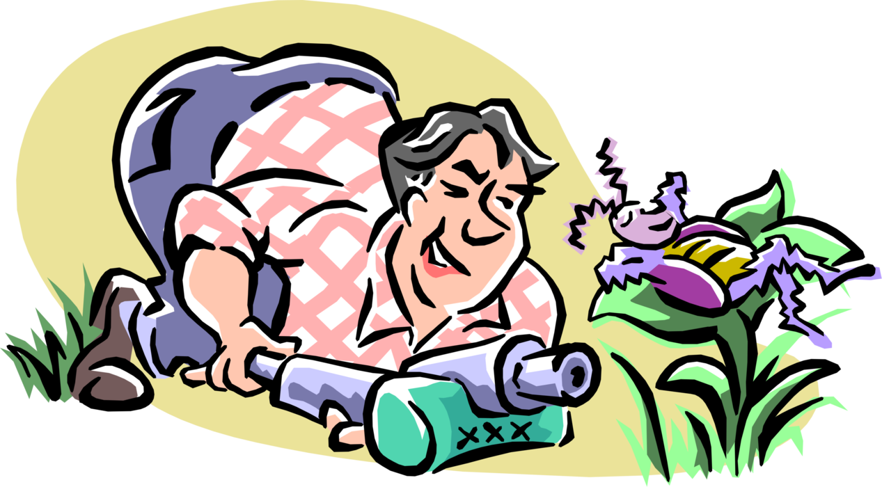 Vector Illustration Of Do It Yourself Home Improvement - Cartoon (1267x700)
