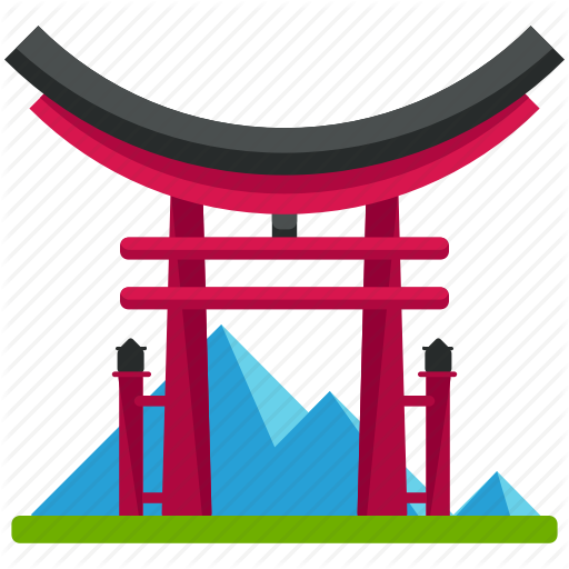 The Architecture Of Japan, Backgrounds Mob, - Japan Travel Icon Png (512x512)