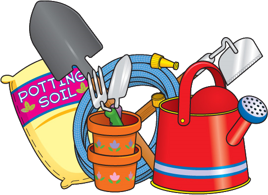 Service Project March 2017 Pack Service Project At - Gardening Free Clip Art (542x394)