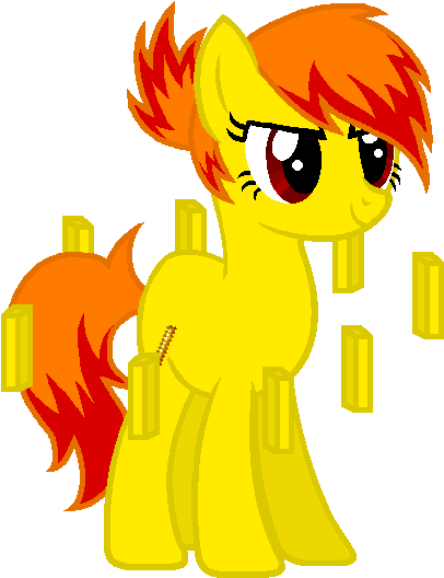 Heated Blaze By 1mbean - My Little Pony Minecraft Blaze (470x592)