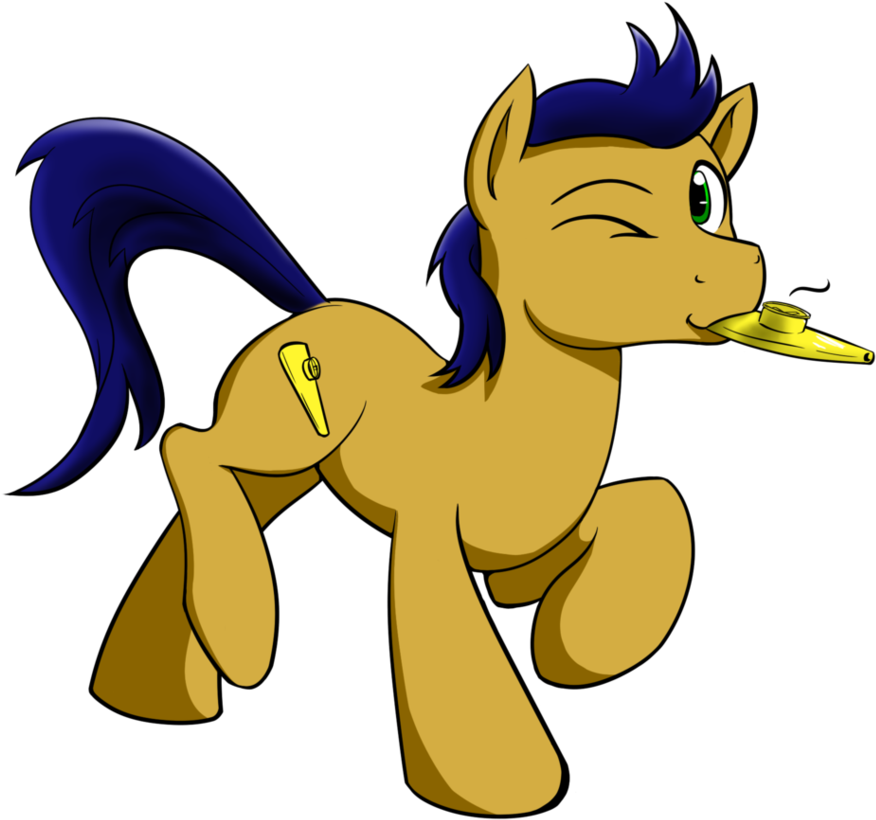 Kazoo Wazoo The Kazoo Playing Pony By Acesential - Kazoo (970x824)