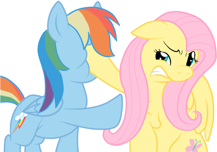 Pony Pinkie Pie Rainbow Dash Fluttershy Pink Mammal - Fluttershy And Rainbow Dash (800x600)