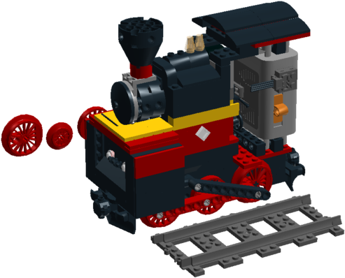 Freight Engine 6 By Shadow20x6 On Clipart Library - Lego Tank Engines (1024x543)