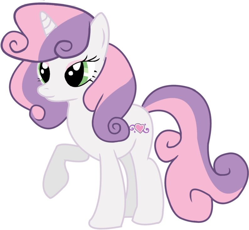 Mlp Sweetie Belle Grown Up (900x828)
