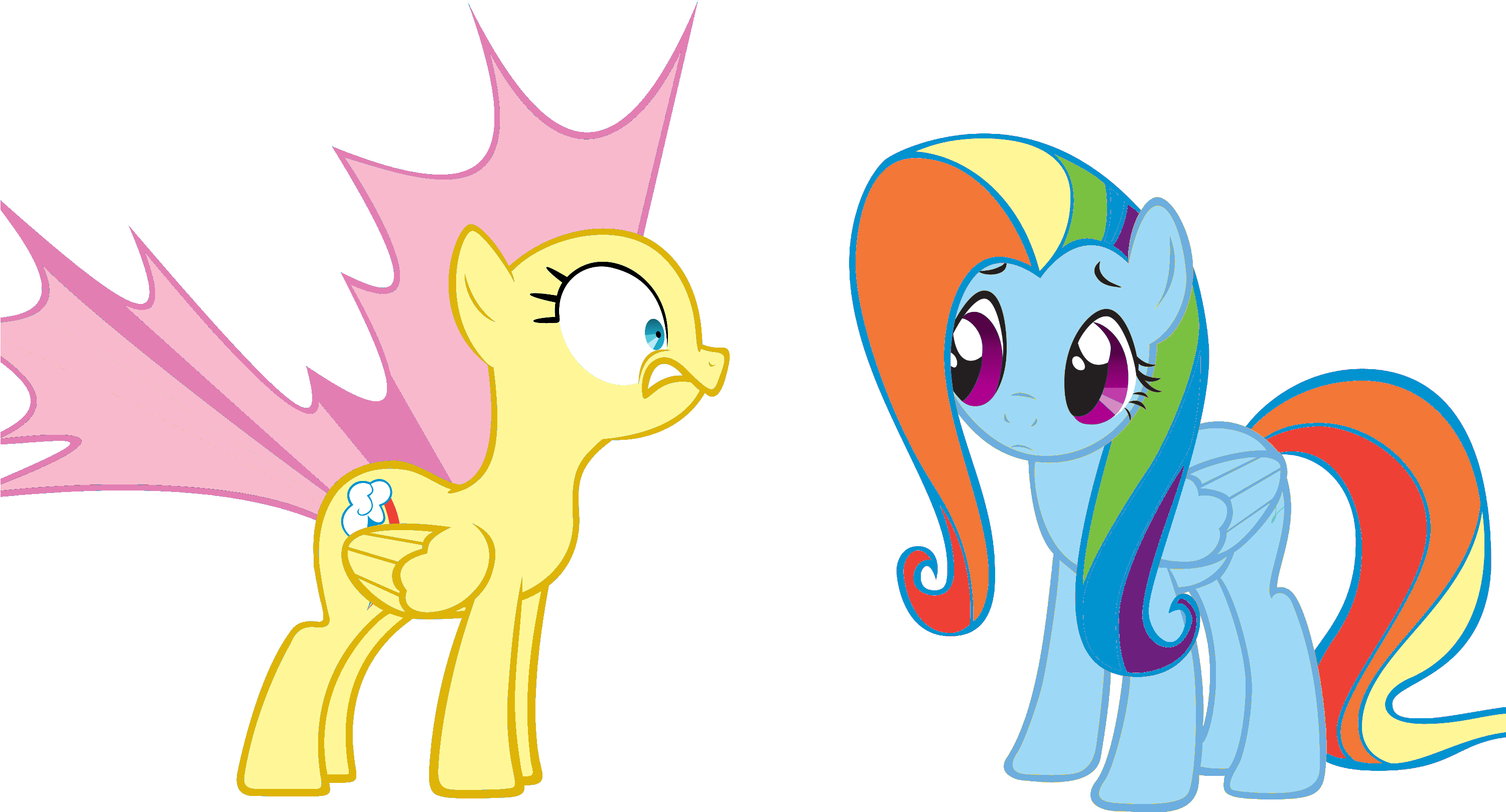 Rainbow Dash Fluttershy Pinkie Pie Spike Pony Mammal - My Little Pony Flutterdash (3000x1640)