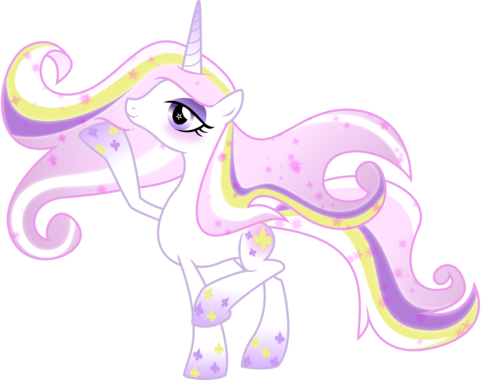 Princess Celestia Pony Elephants And Mammoths Pink - Cartoon (680x534)