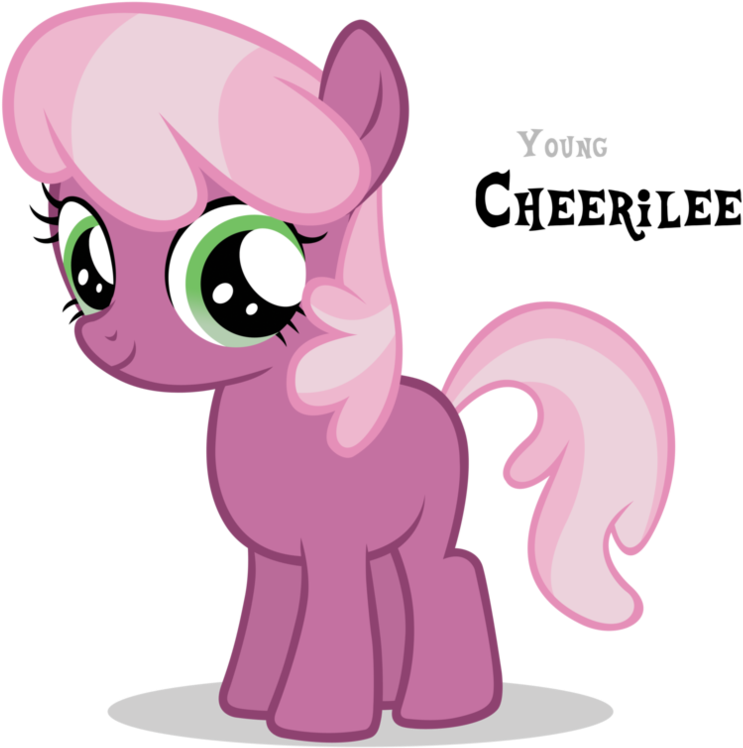 My Little Pony Friendship Is Magic Cheerilee As A Filly - My Little Pony Trixie Lulamoon (892x896)