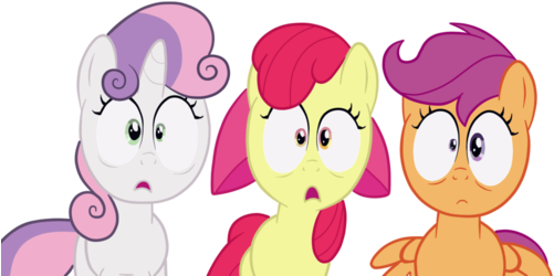 My Little Pony Friendship Is Magic Images Have Some - My Little Pony Friendship Is Magic Cutie Mark Crusaders (500x273)