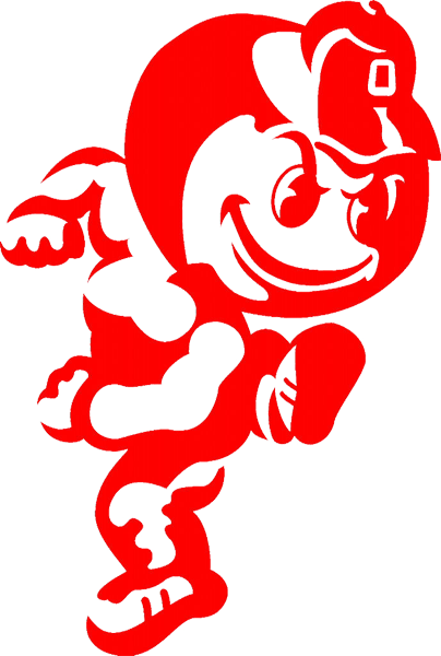 Helmet Clipart Osu - Ohio State Buckeyes Svg (404x600)