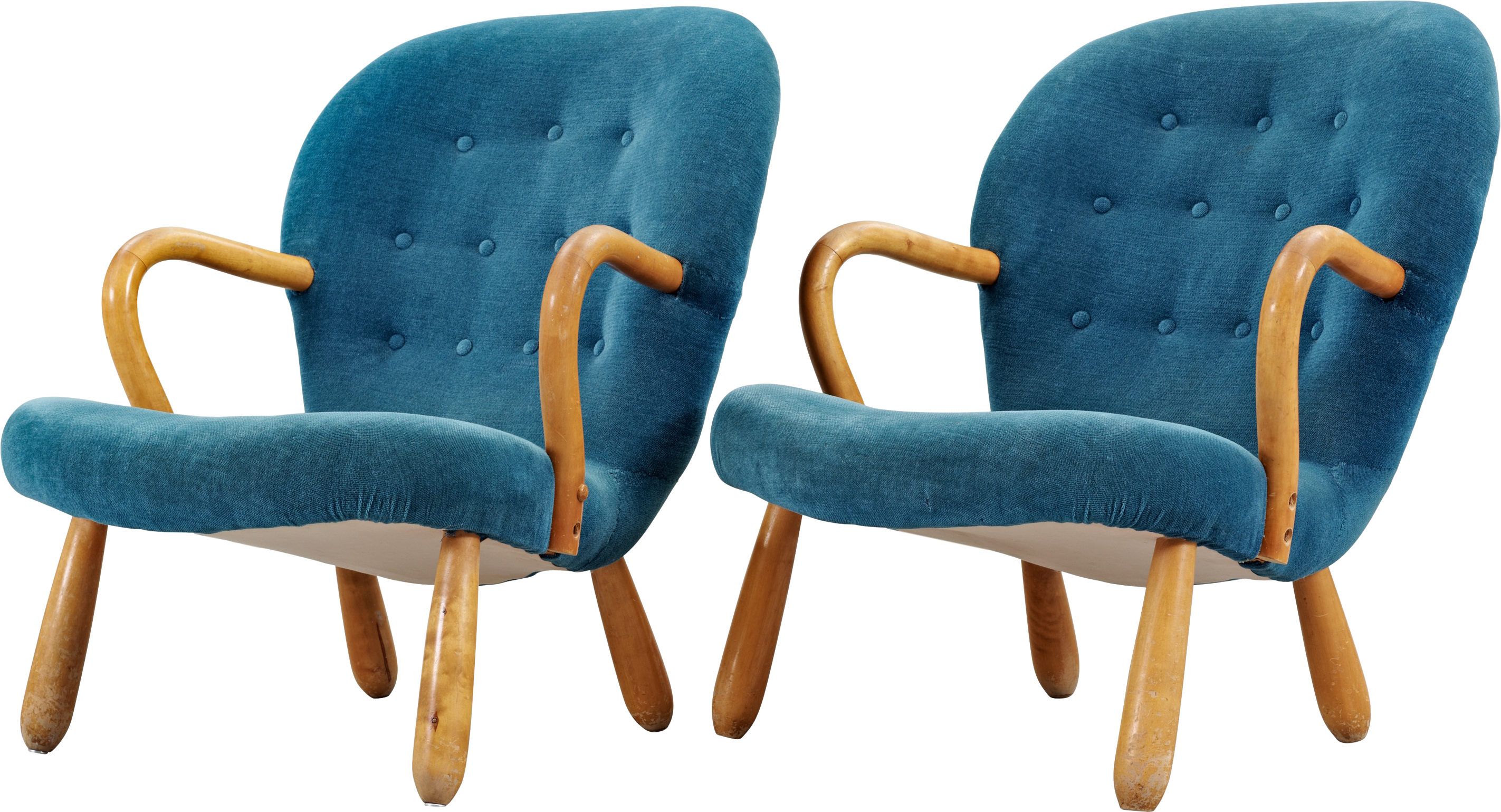 Armchair Png Image - Png Blue Chairs (2845x1539)