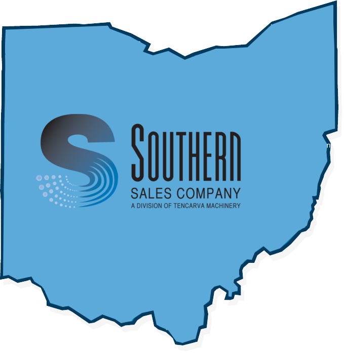 Ohio Counties - Land Regions Of Ohio (679x697)