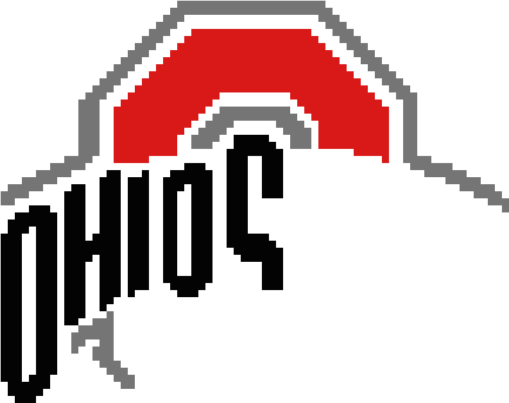 Ohio State University Logo Area Rug - Ohio State Vs Iowa (1110x750)