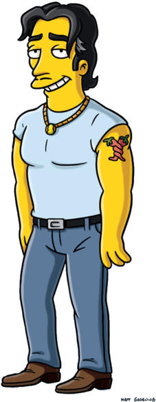 Ricardo Bomba - Ricardo Bomba Simpsons (250x614)