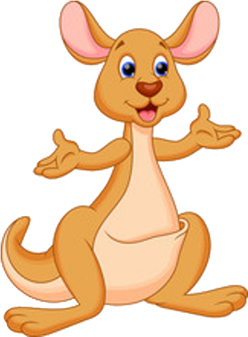 Baby Kangaroo Image 1 Png Height 320 Width 320 Rh Clipartonline - Cartoon Baby Kangaroo (500x500)