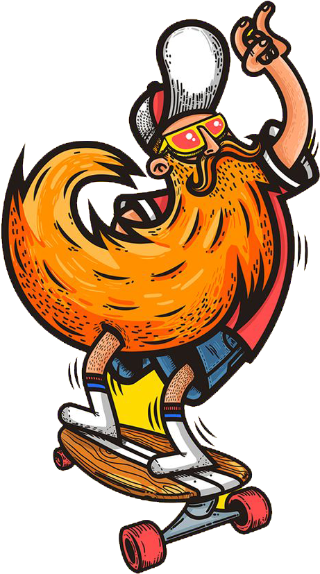 T-shirt Skateboarding Art Roller Skates - T-shirt Skateboarding Art Roller Skates (564x913)