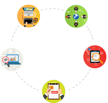 Dedicated Support One Dedicated Manager For Each Project - Circle (565x440)