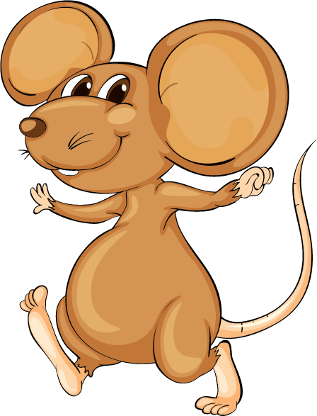 Mouse Clipart Mouse Animal - Mouse Clipart Png (448x587)