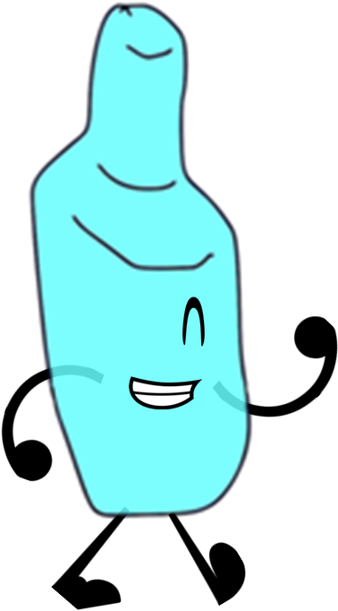 Bottle Bfm - Battle For Dream Island Bottle (421x701)