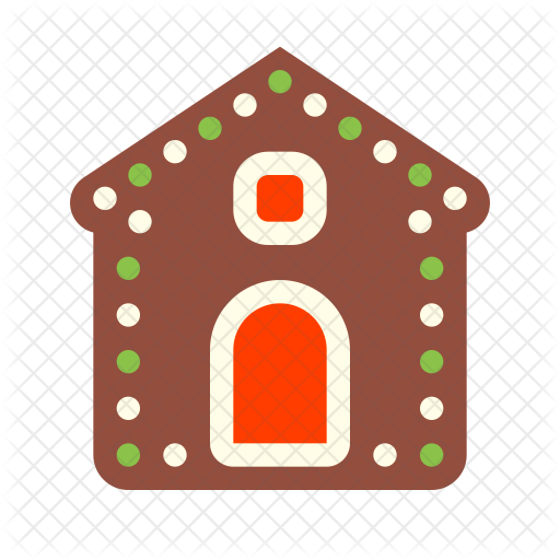 Gingerbread-house Icons - Gingerbread House Icon (512x512)